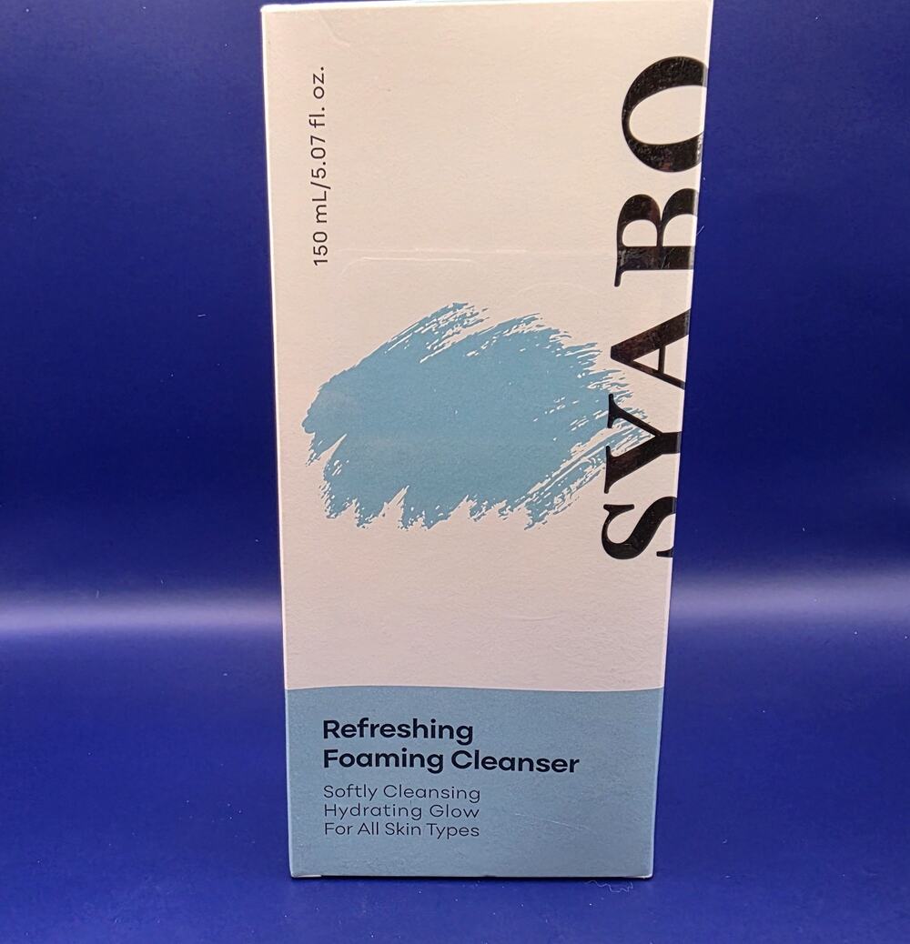 SYABO Refreshing Foaming Facial Cleanser Hydrating Face Wash 5.7 oz New